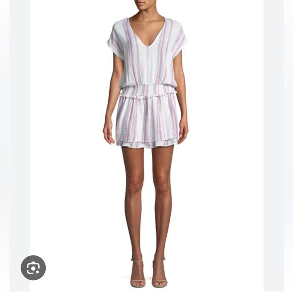 Rails Lucca Dress in Havana Stripe XS - Picture 1 of 10